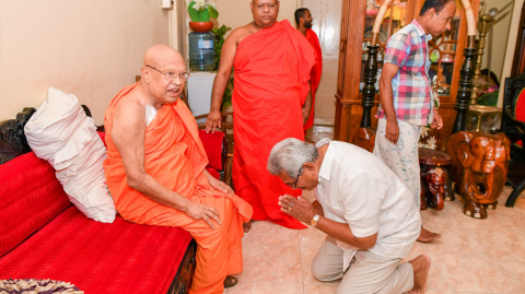 President-meets-Maha-Sangha